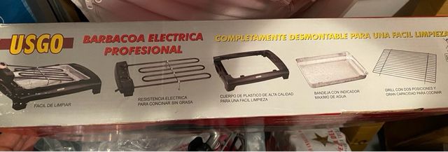 Usgo Barbacoa Electrica Profesional