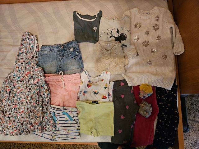 Lote ropa niña.