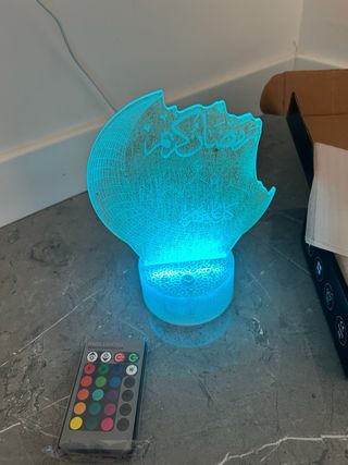 3D lamp illusion nuova