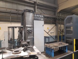 FRESADORA CNC ZAYER CMU 8000 (RETROFIT 2016)