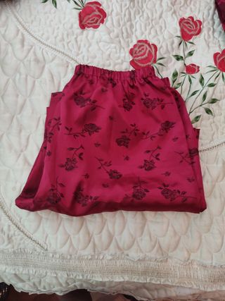 Kimono de 2 piezas de Seda Japonesa 
