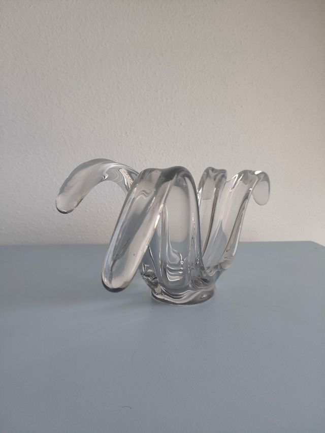 Jarrón cristal Murano trasparente