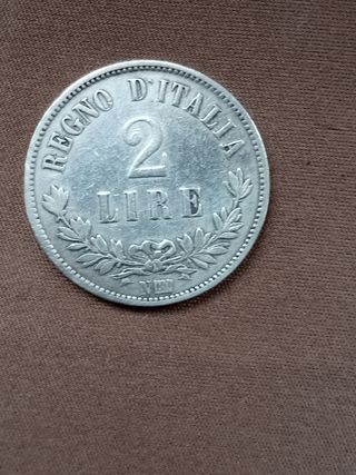 Meneta 2 lire Argento 
