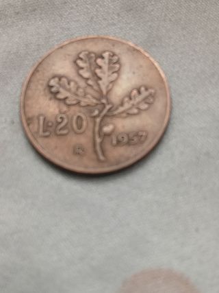 20 lire del 1957