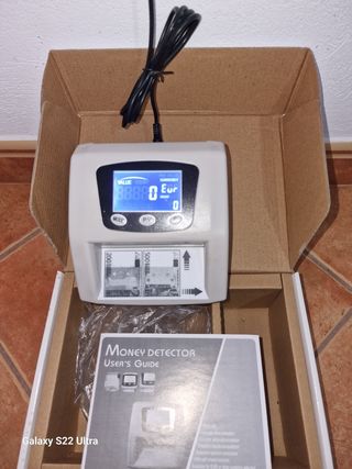 Detector/contador de Billetes