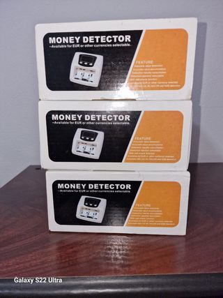 Detector/contador de Billetes