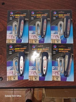 Detectores de Billetes Magnéticos Manuales