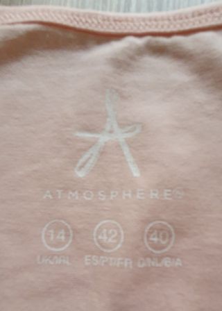 Camiseta tirantas mujer