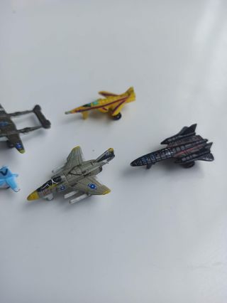 Lote 17 micro machines galop carros, aviões, tank