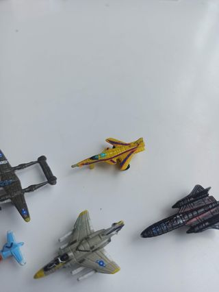 Lote 17 micro machines galop carros, aviões, tank