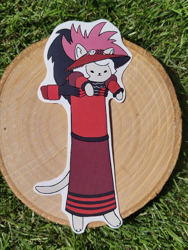 Pegatinas Overlords Hazbin Hotel