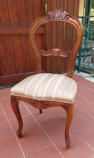 Set 6 sedie in legno massello (vintage retrò)