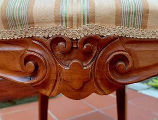 Set 6 sedie in legno massello (vintage retrò)