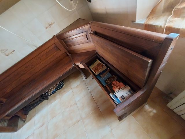 Tavolo e Cassapanca in legno massello 