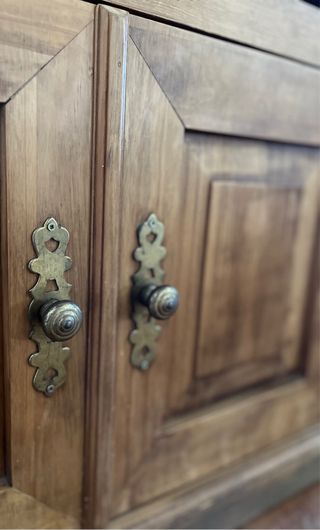 Mueble salón madera Vitrina, aparador