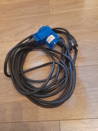 Caravana cables para conexión