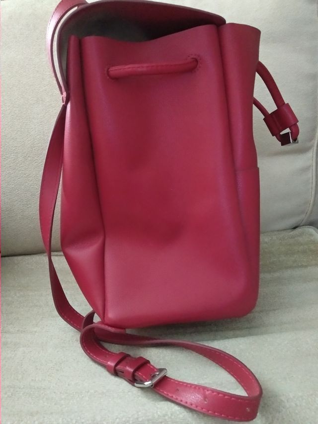 Mochila Zara Roja 