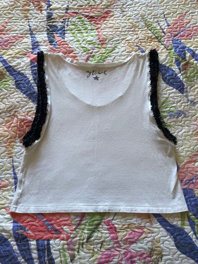 Top tshirt canotta smanicata