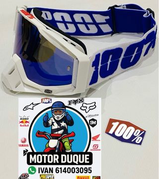 Gafas motocross 100% enduro ,pitbike
