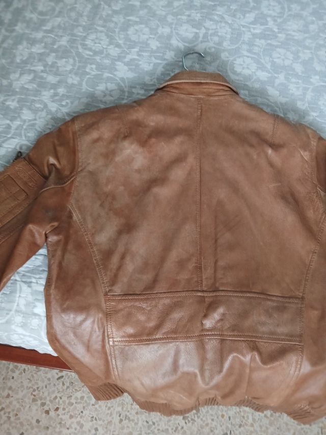 Cazadora hombre piel Salsa Jeans M negociables