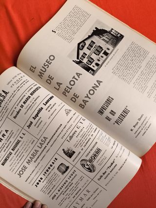 ANTIGUA REVISTA "VIDA VASCA" N° 52 AÑO 1975