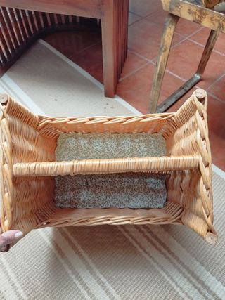 Revistero mimbre