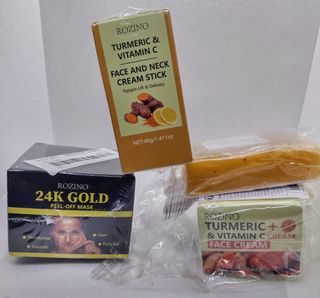 Lote: Jobones, mascarillas y cremas de cúrcuma 