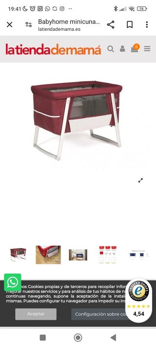 Cuna plegable Baby home dream Air