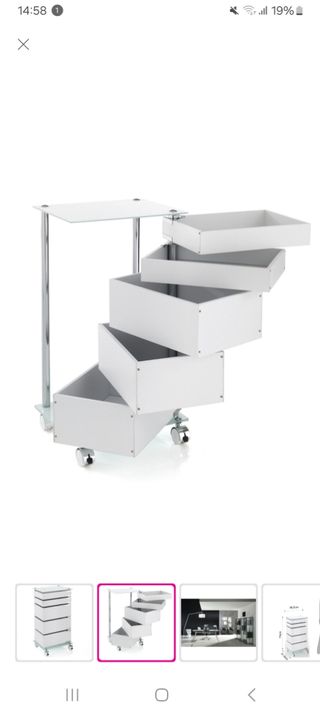 2 Cómodas/cajoneras/mesillas modernas