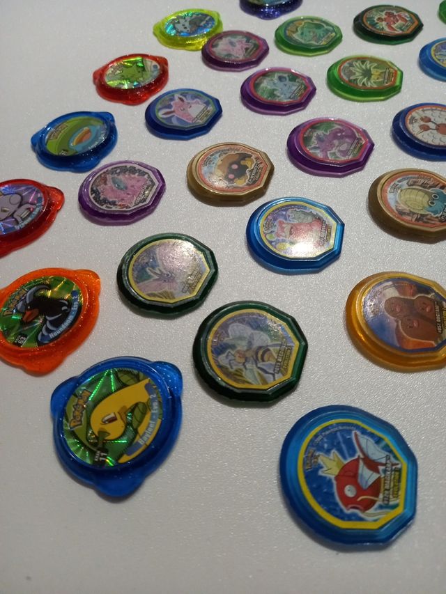 Lote de tazos Pokemon (B)