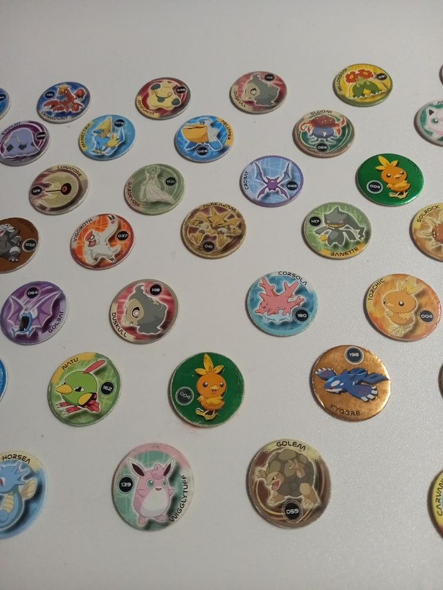 Lote de tazos Pokemon (C)