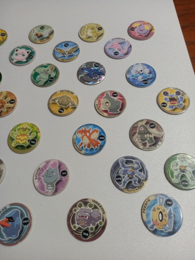 Lote de tazos Pokemon (C)