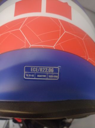 Casco moto XL trail acerbis 