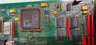 Placa base con procesador AMD 286