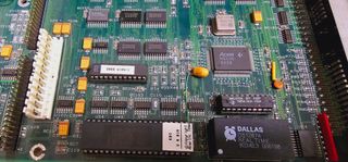 Placa base con procesador AMD 286