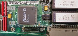 Placa base con procesador AMD 286