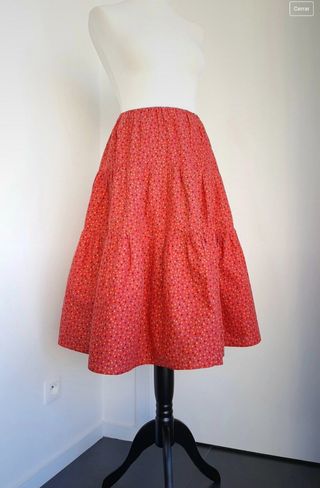 Falda Colorines Acampanada 100% Algodón