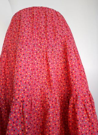 Falda Colorines Acampanada 100% Algodón