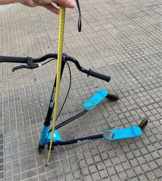 Patinete Flickere forma de Y, 3 ruedas,