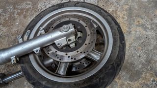 Horquilla y rueda xciting 250