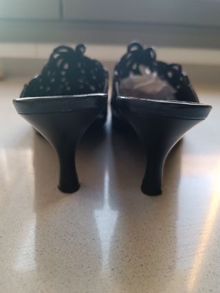 Zuecos de tacón