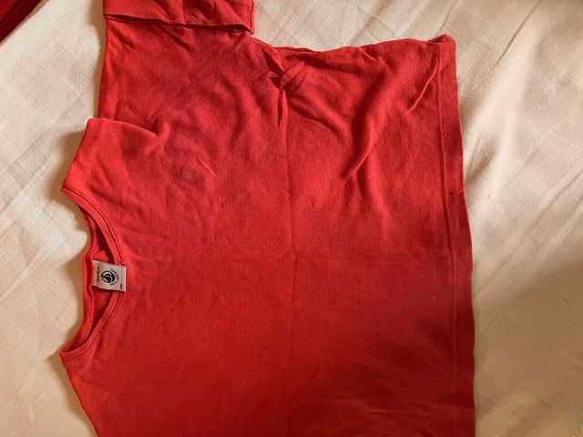 CAMISETA TONO ROSA OSCURO 3 AÑOS MANGA CORTA