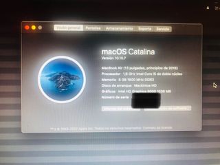 Apple Macbook Air 2015 8gb