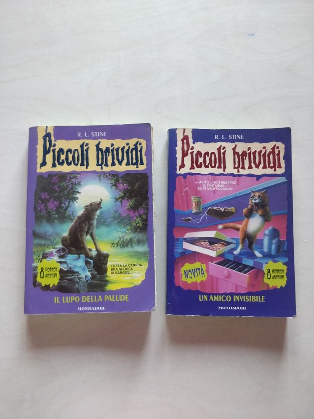 Set 2 libri piccoli brividi