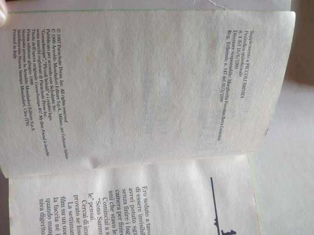 Set 2 libri piccoli brividi