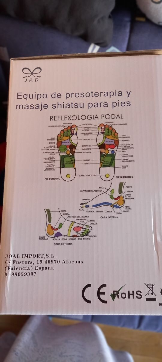 MAQUINA DE PRESO Y SHIATSU PARA PIES