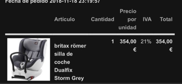 silla bebe coche britax römer Dualfix Storm Grey