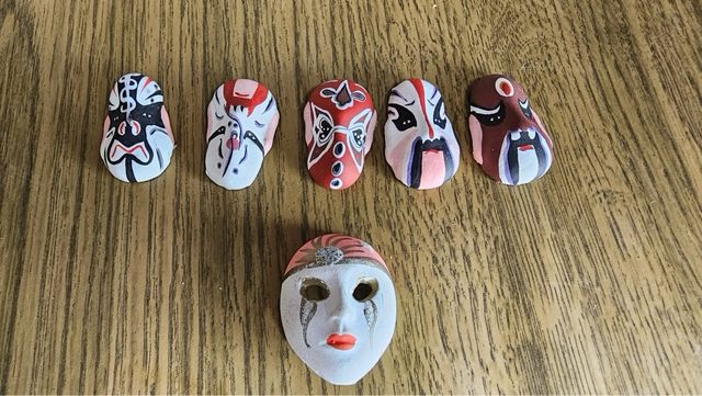 Mascaras dioses chinos