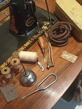 SINGER HEXAGON AÑOS40 IMPOLUTA