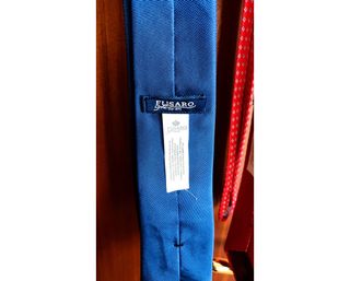 Tris Cravatte in pura seta, sartoria Fusaro